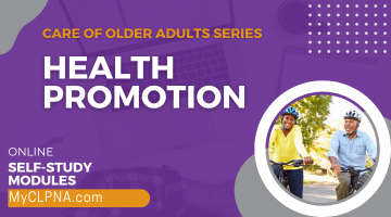 Care of Older Adults Modules: Health Promotion