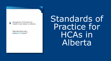 Standards of Practice for Health Care Aides in Alberta