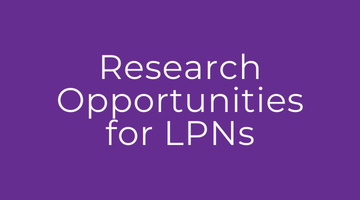 Research Opportunities for LPNs