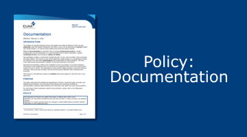 Documentation Policy