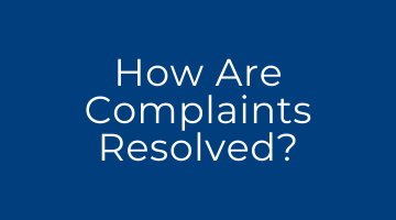How Are Complaints Resolved?