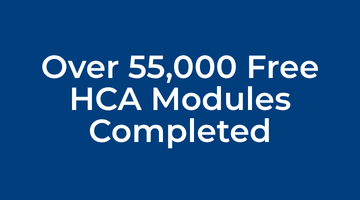 Over 55,000 Free HCA Modules Completed